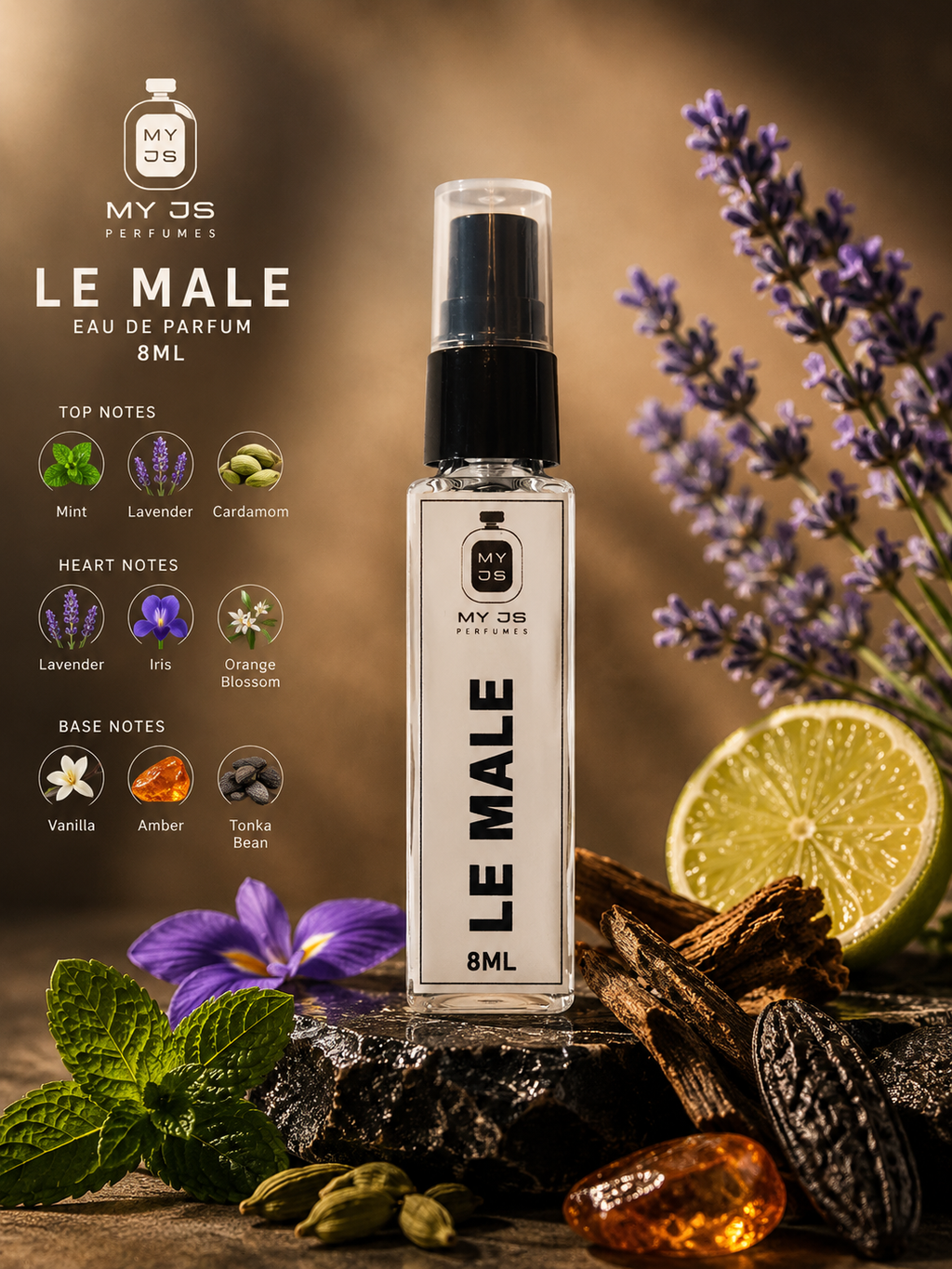 Discovery Set – 4 Signature Fragrances.  8ML